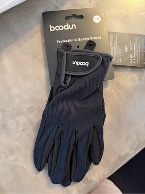 Professional Sports Gloves - Black S/M